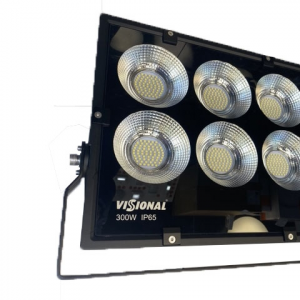 LED prožektors 300W /4000K 36000lm - 840 / melns / 120° / IP66 Visiona...