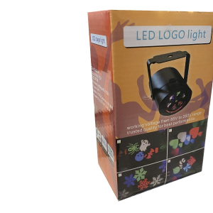 LED Lāzera projektors RGB - krāsainais / 4W / 4 slides